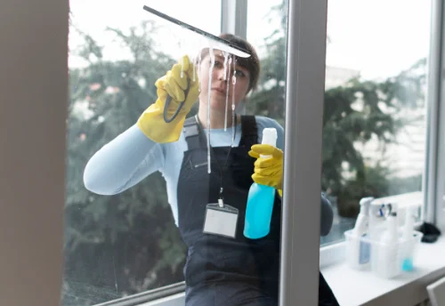 Nettoyage de vitres intérieures et extérieures à Vielprat